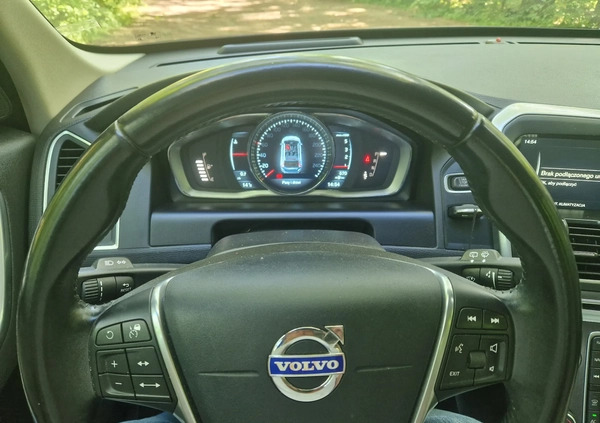 Volvo XC 60 cena 88800 przebieg: 124000, rok produkcji 2014 z Warszawa małe 379